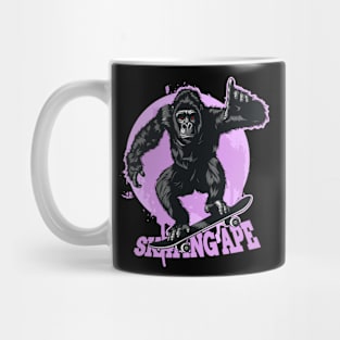 Ape Skating 92002 Mug